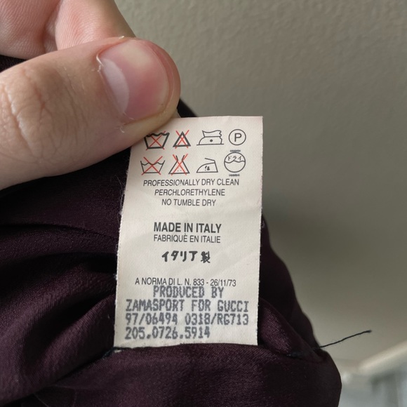 Gucci by Tom Ford F/W 1997 Sharkskin Coat and Skirt Set - Picture 10 of 16